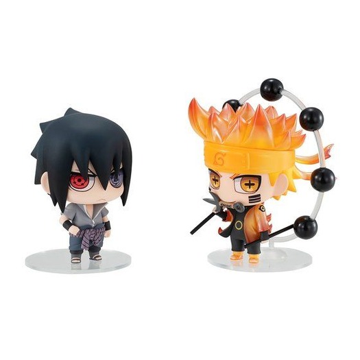 「ちみメガ バディシリーズ！NARUTO-ナルト- 疾風伝うずまきナルト&うちはサスケ 忍界大戦セット」5,616円（税込）（C）岸本斉史　スコット／集英社・テレビ東京・ぴえろ