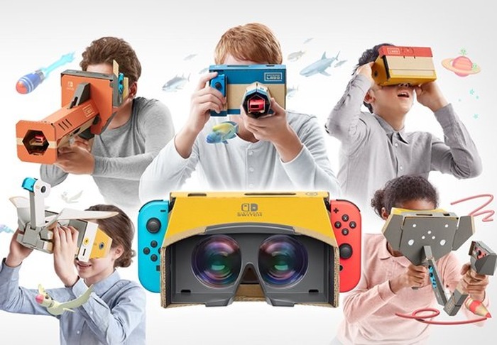 ニンテンドースイッチ」でお手軽なVR体験！ 「Nintendo Labo: VR Kit