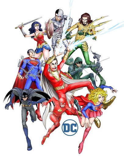 「DC×モンキー・パンチ キャンペーン」DCヒーローズ（C）モンキー・パンチ／エム・ピー・ワークス