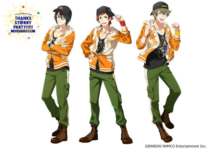 「THE IDOLM@STER SideM THANKS ST@RRY PARTY!!!!! ～みんなでつくる感謝祭～」書き下ろしイラスト（C）BANDAI NAMCO Entertainment Inc. （C）SCRAP