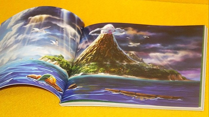 ゼルダの伝説 夢をみる島」特別パッケージ版を開封！ アートブックは