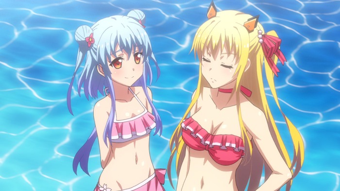 『Z/X Code reunion』第8話「なつやすみっ!」先行カット(C)Z/X Code reunion製作委員会