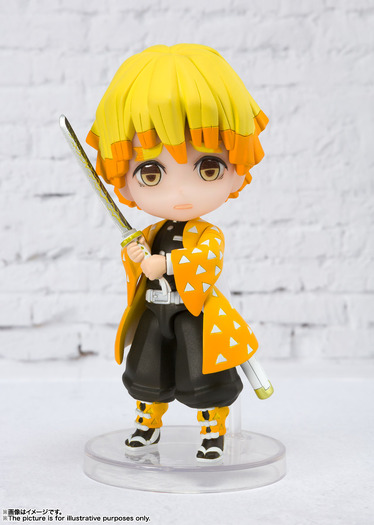 「Figuarts mini（フィギュアーツミニ）我妻善逸」2,970円（税込）（C）吾峠呼世晴／集英社・アニプレックス・ufotable