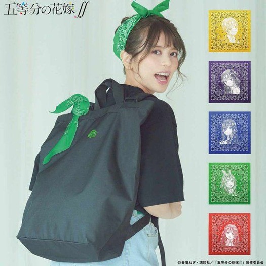 「五等分の花嫁∬×HTML ZERO3 Sister Rose Back Pack」6,600円（税込）（C）春場ねぎ・講談社／「五等分の花嫁∬」製作委員会