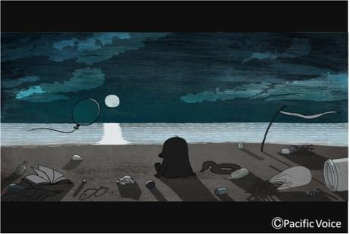『モグラと海』
