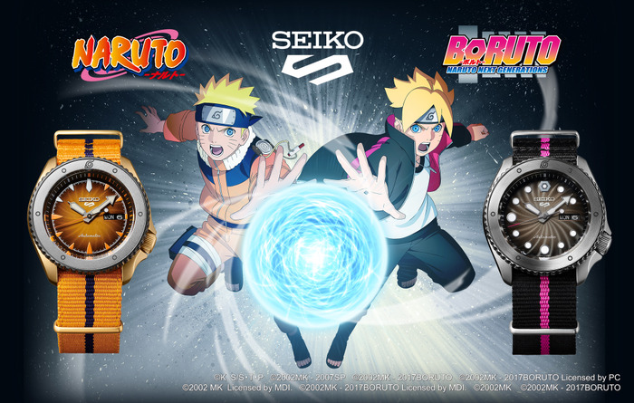<セイコー 5 スポーツ>「NARUTO-ナルト-」「BORUTO-ボルト-」コラボレーション限定モデル(C)岸本斉史 スコット/集英社・テレビ東京・ぴえろ