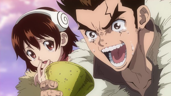 「Dr.STONE 第2期」第3話先行カット（C）米スタジオ・Boichi／集英社・Dr.STONE製作委員会