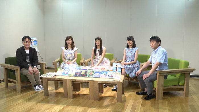 (左から)コトブキツカサさん、伊藤綾子さん、若山あやのさん・山崎紗彩さん、叶精二さん