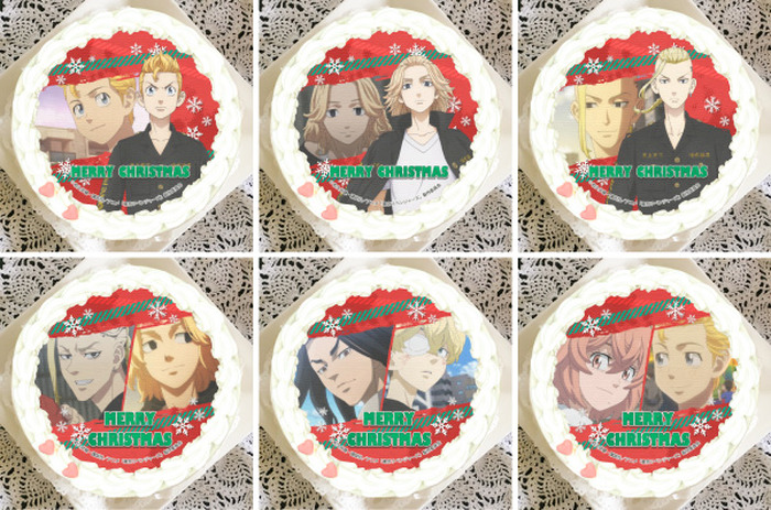 「『東京リベンジャーズ』2021クリスマスケーキ」（C）和久井健・講談社／アニメ「東京リベンジャーズ」製作委員会