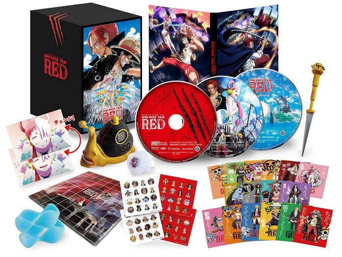 ONE PIECE FILM RED」ウタ“負け惜しみィ～”ステッカーやリストバンドも