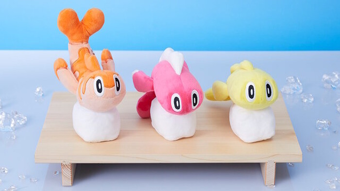 ポケモン」3匹セットで揃えたい”シャリタツ”新作ぬいぐるみ登場