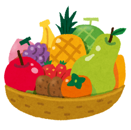 「果物キャラといえば？」