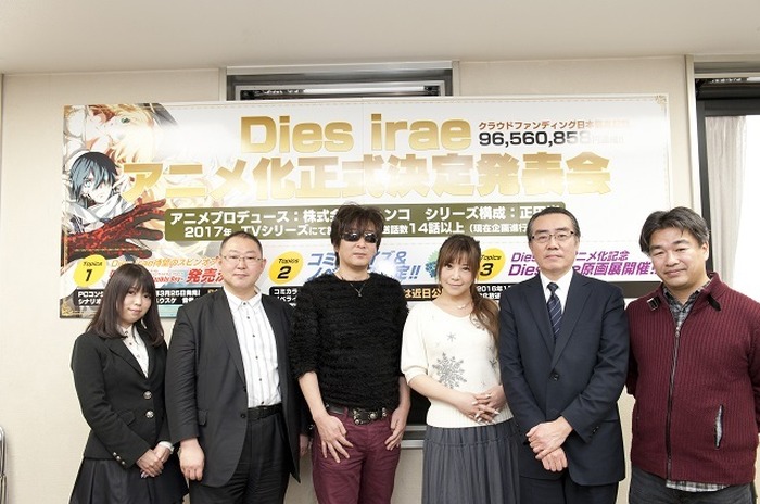 「Dies irae」TVアニメ化正式発表、2017年に14話以上で　クラウドファンディング日本記録樹立作品