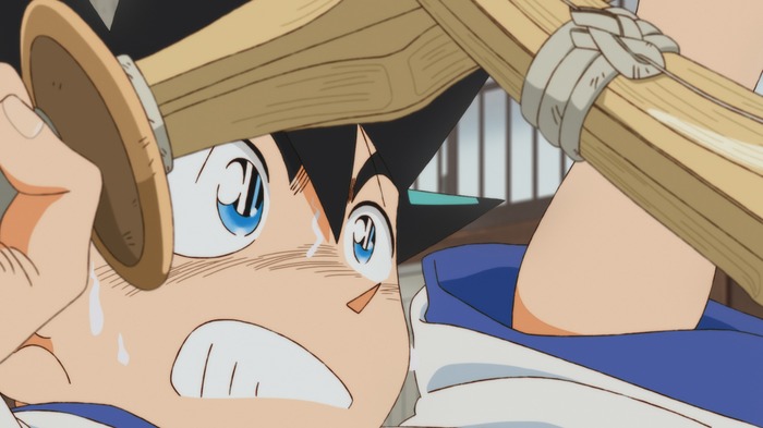 アニメ『真・侍伝 YAIBA』第1話先行場面カット（C）青山剛昌／小学館／真・侍伝YAIBA製作委員会