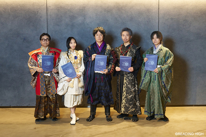 音楽朗読劇READING HIGH premium 『TAIL to TALE ~Story from 義経千本桜~』 キャスト集合写真