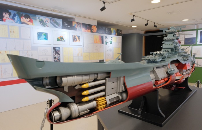 ヤマトの内部図解模型（C）東北新社/著作総監修 西崎彰司