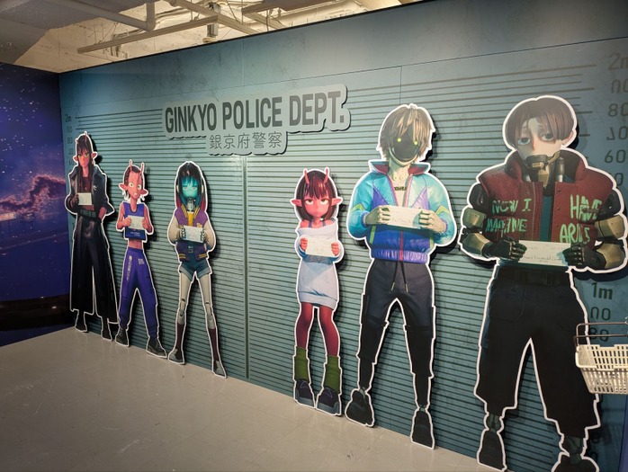 『銀河特急 ミルキー☆サブウェイ銀河の果てまでいってきました！展』の様子