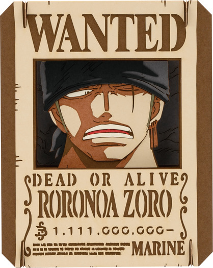 「ワンピース PAPER THEATER PT-381　ロロノア・ゾロ」（C）尾田栄一郎／集英社・フジテレビ・東映アニメーション