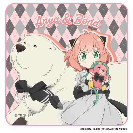 TVアニメ『SPY×FAMILY』ハンドタオル（C）遠藤達哉／集英社・SPY×FAMILY製作委員会