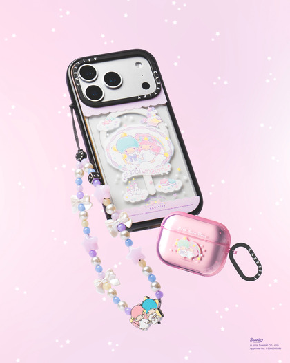 「リトルツインスターズ キキ＆ララ | CASETiFY」コレクション（C）2025 SANRIO CO., LTD. APPROVAL. NO. :P2506000098