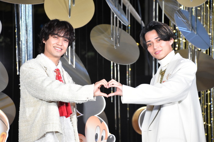 Celebration Tree <Mickey & Friends>点灯式に登場したKing & Prince