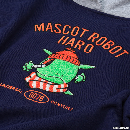 STRICT-G『機動戦士ガンダム』 ハロ サガラ刺繍パーカー