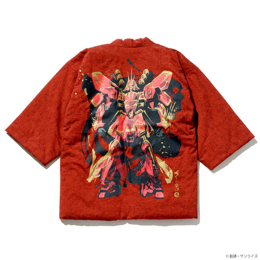 STRICT-G JAPAN 宮田織物『機動戦士ガンダム 逆襲のシャア』半纏 サザビー(レッド)