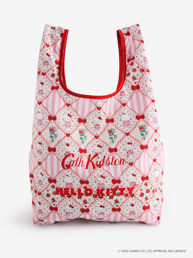 ハローキティ×Cath Kidston「エコバッグinフェイスポーチ」