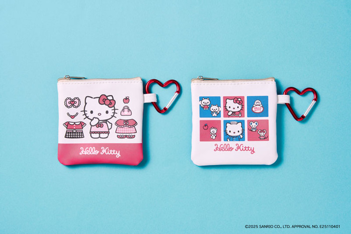 カラビナ付きミニポーチ (全2種)