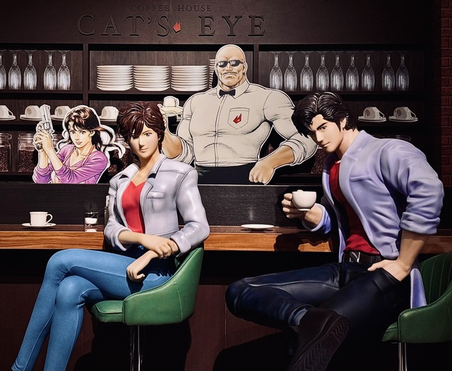 「シティーハンター大原画展~FOREVER, CITY HUNTER‼~」獠、香、海坊主、美樹の4人が勢揃い!