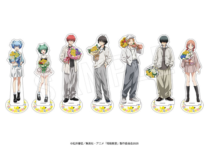 アニメ『暗殺教室』アクリルフィギュアスタンド フラワーブーケver.(C)松井優征/集英社・アニメ「暗殺教室」製作委員会2025