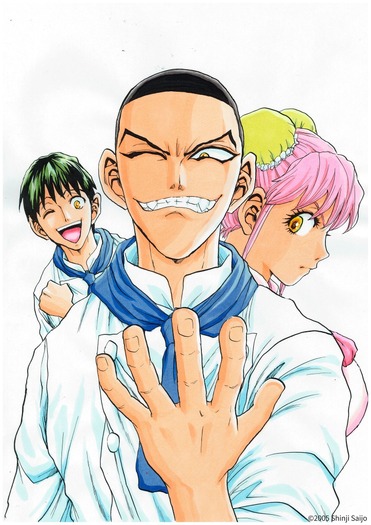 『鉄鍋のジャン!』西条真二特別描き下ろしビジュアル