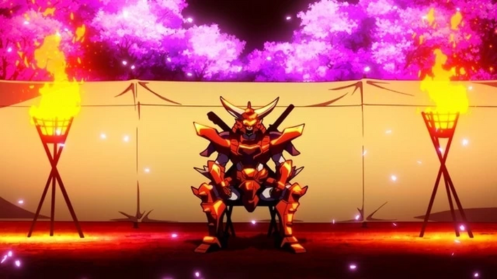 冬アニメ『鎧真伝サムライトルーパー』第1話「賦露楼寓」先行場面カット