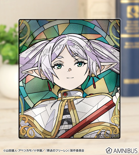 TVアニメ『葬送のフリーレン』トレーディング Aure Glass アクリルカード　使用イメージ