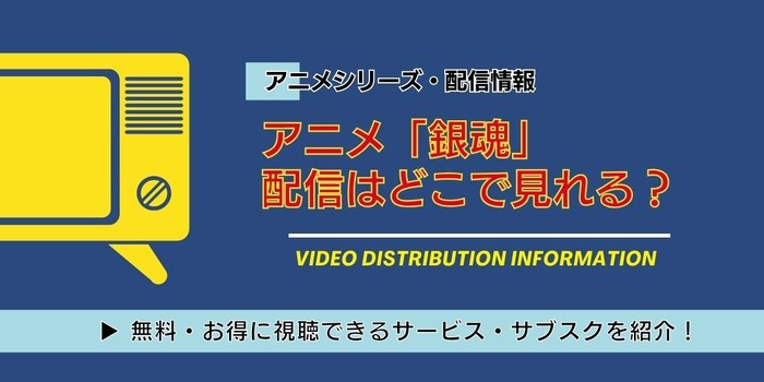 銀魂 配信情報