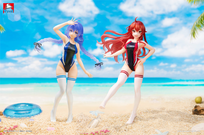 「無職転生II ～異世界行ったら本気だす～　Vivitフィギュア ロキシー・ミグルディア 競泳水着Ver.」＆「無職転生II ～異世界行ったら本気だす～　Vivitフィギュア エリス・ボレアス・グレイラット 競泳水着Ver.」