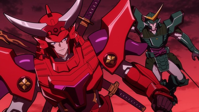 『鎧真伝サムライトルーパー』第8話「逢解寅」先行場面カット