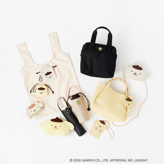 「ポムポムプリン × index」コラボアイテム