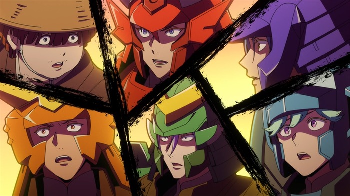 冬アニメ「鎧真伝サムライトルーパー」第9話先行カット