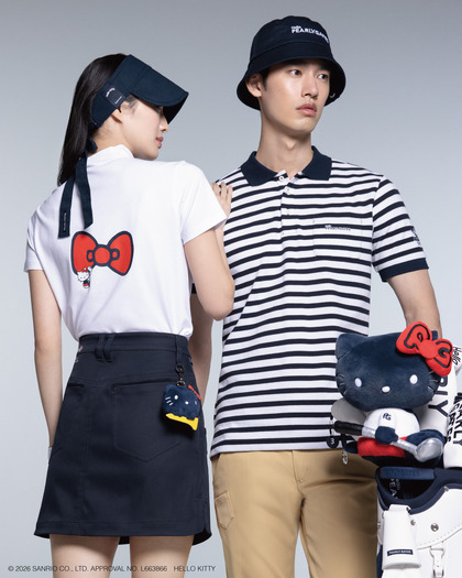 ハローキティとPEARLY GATES(パーリーゲイツ)が初コラボ イメージ