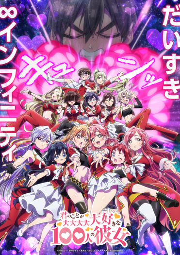 『君のことが大大大大大好きな100人の彼女』第3期ティザービジュアル