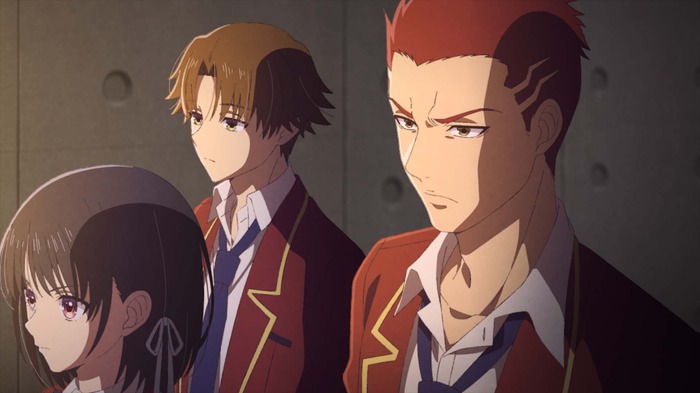 春アニメ『ようこそ実力至上主義の教室へ 4th Season 2年生編1学期』第1話「ホワイトルームからの刺客」先行場面カット