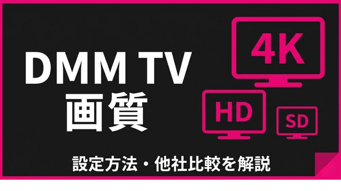 DMM TV 画質