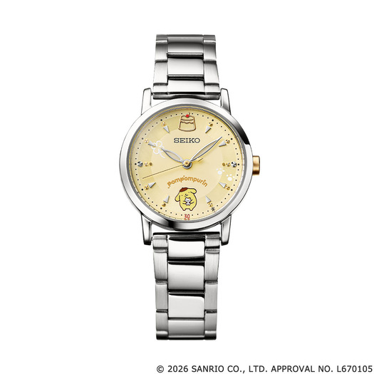 ポムポムプリン 30周年記念 セイコー コラボレーションウオッチ