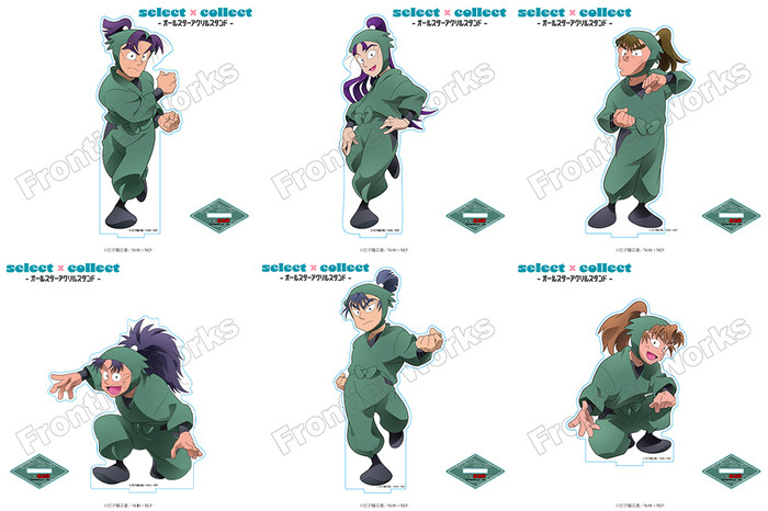 『忍たま乱太郎』select×collect -オールスターアクリルスタンド-