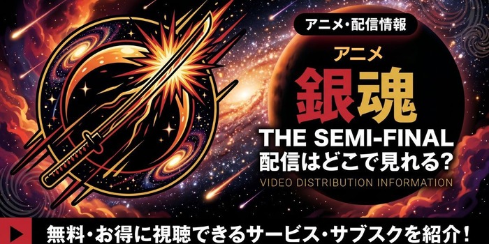 アニメ『銀魂 THE SEMI-FINAL』 配信情報