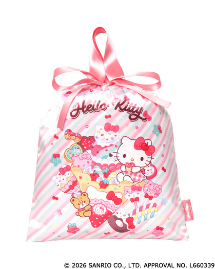 サンリオキャラクターズ　Fancy Snacks & Sweet 巾着バッグ