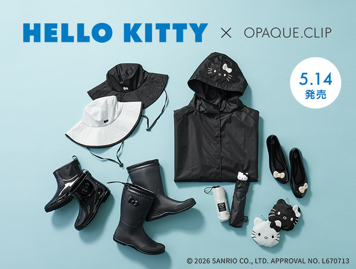 「HELLO KITTY × OPAQUE.CLIP」