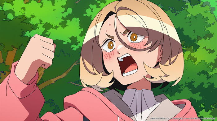 春アニメ『ポンコツ風紀委員とスカート丈が不適切なJKの話』第1話先行場面カット