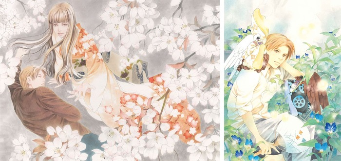 「『百鬼夜行抄』複製原画展 ~花暦~」複製原画(完全受注生産)